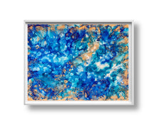 Load image into Gallery viewer, Aegean Sea- Large Abstract Wall Art- Framed Art for Sale - Alinato Art