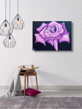 Load image into Gallery viewer, Bubble Yum- Acrylic Abstract Rose Painting - Alinato Art
