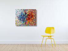 Load image into Gallery viewer, Festivus- Original Colorful Acrylic Painting- Wall Art - Alinato Art
