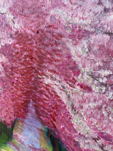 Load image into Gallery viewer, Pink Cherry- Cherry Blossom Oil Painting- Framed Wall Art - Alinato Art
