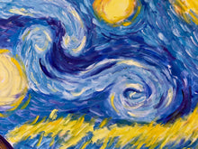 Load image into Gallery viewer, Classic Starry Night- Abstract Wall Art for Sale - Alinato Art
