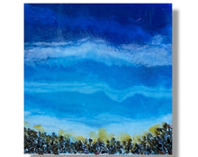 Load image into Gallery viewer, Sponge Worthy- Beach Resin Art- Wood Panel - Alinato Art

