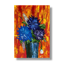 Load image into Gallery viewer, Angry Garden- Large Oil Painting- Canvas Wall Art - Alinato Art
