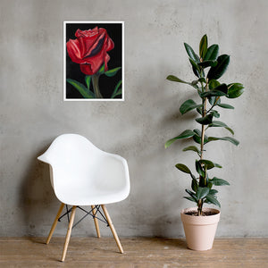 True Love Print- Rose Framed Print - Alinato Art