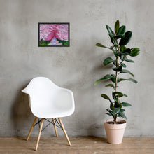 Load image into Gallery viewer, Pink Cherry Print- Cherry Blossom Art Print- Framed Wall Art - Alinato Art
